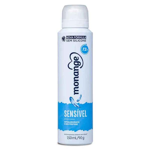 Desodorante Aerosol Monange 150ml - Sensível