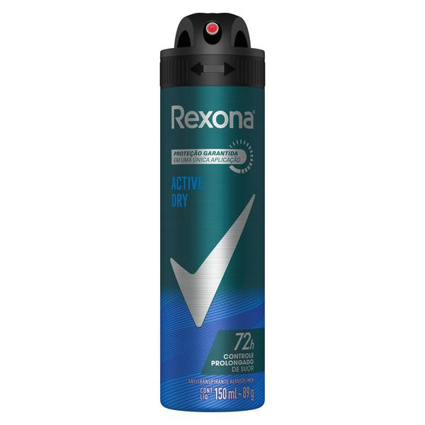 Desodorante Rexona Aerossol 150ml Active