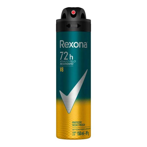 Desodorante Rexona Aerossol 150ml V8