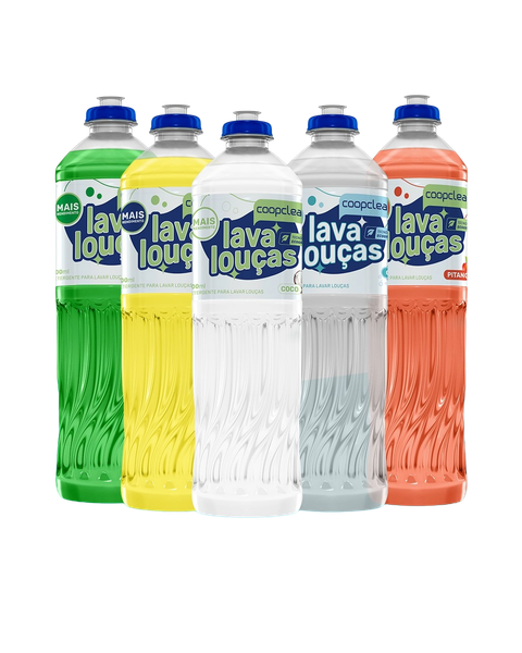 Detergente Liquido Coopclean 500ml Neutro