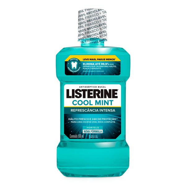 Enxaguante Bucal Listerine 500ml Cool Mint