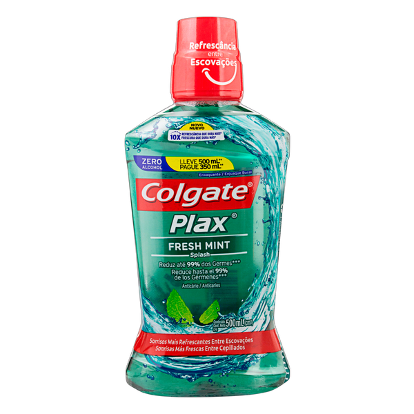 Enxaguante Bucal Plax 500ml Fresh Mint