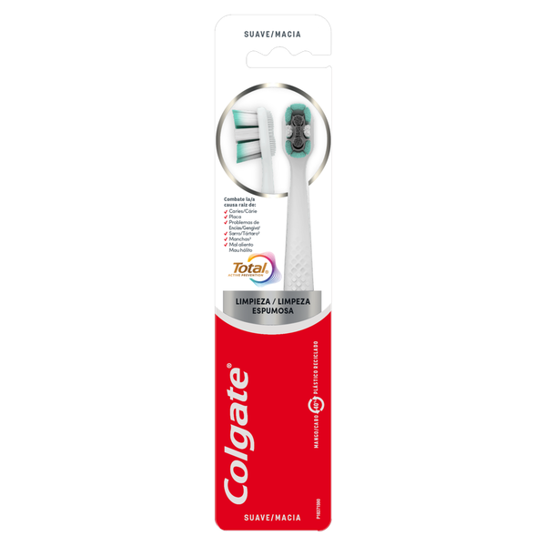 Escova Dental Colgate Limpeza Espumosa C/2
