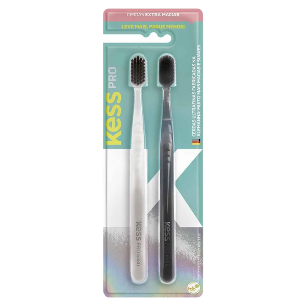 Escova Dental Kess C/2 Pro Extra Macia