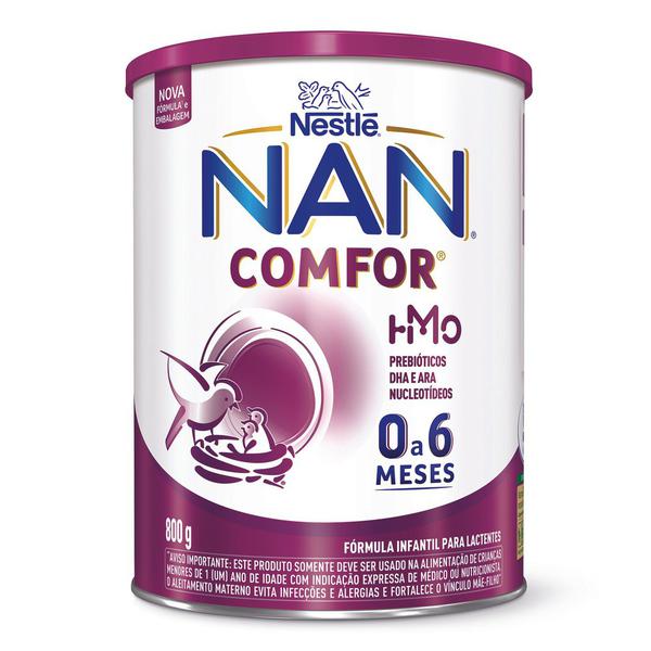 Fórmula Infantil NAN Comfor 800g - 0 a 6 Meses