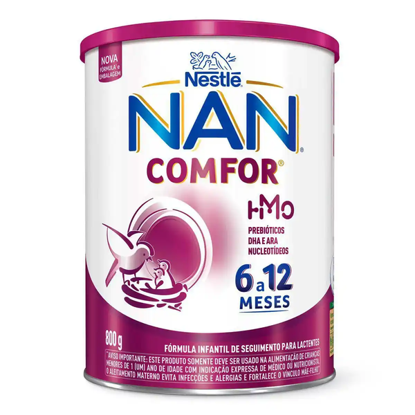 Fórmula Infantil Nan Comfor 800g 6 a 12 Meses
