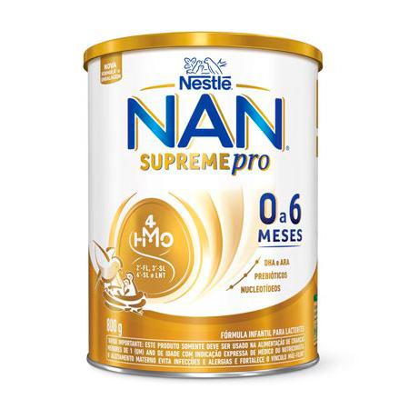 Fórmula Infantil Nan Supreme Pro 800g 0 a 6 Meses