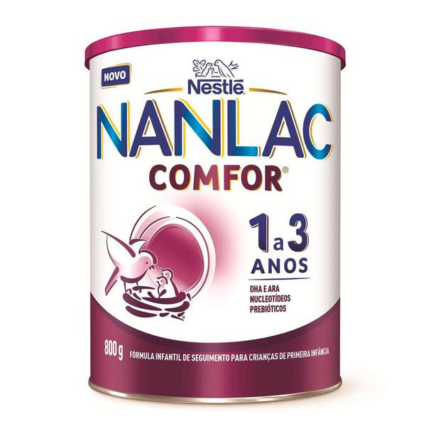 Fórmula Infantil Nanlac Comfor 800g - 1 a 3 Anos