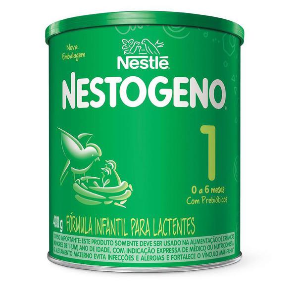 Fórmula Infantil Nestogeno 1 400g + 0 a 6 Meses
