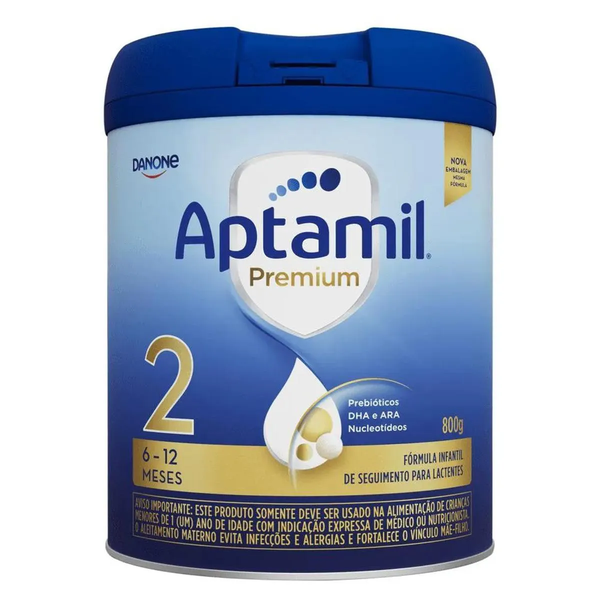 Fórmula Infantil Pó Aptamil 2 800g - 6 a 12 Meses