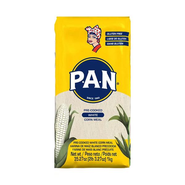 Farinha de Milho Pan 1kg Branca