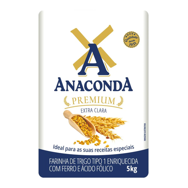 Farinha de Trigo Anaconda Premium 5kg
