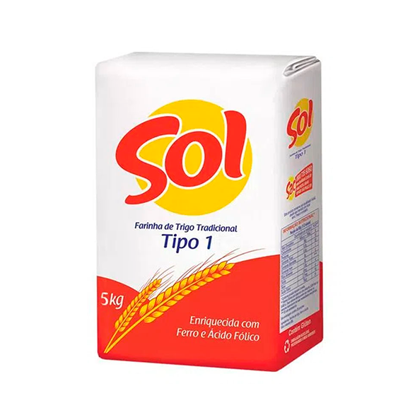 Farinha de Trigo Sol 5kg