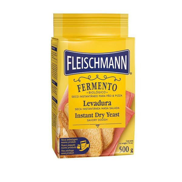 Fermento em Pó Fleisch 500g Instantâneo