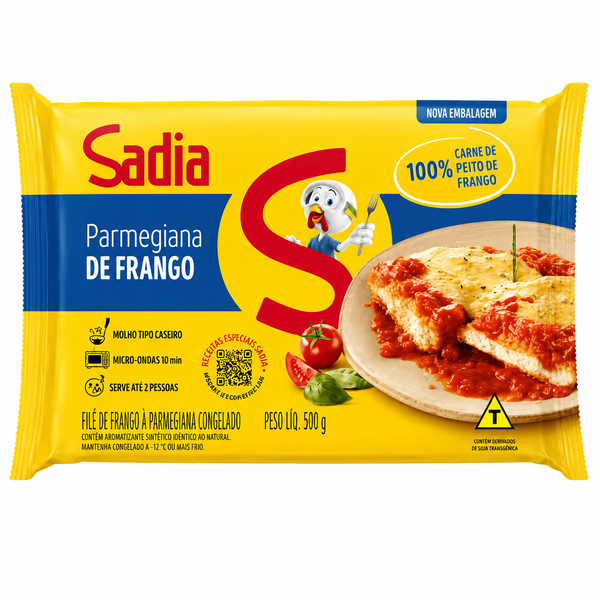 Filé de Frango Sadia 500g Parmegiana