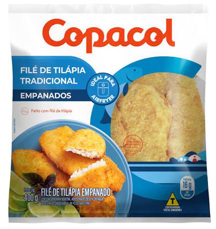 Filé de Tilápia Copacol 400g Empanado