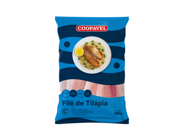 Filé Tilápia Coopavel Congelado 400g
