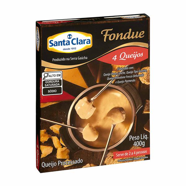 Fondue Santa Clara 400g 4 Queijos