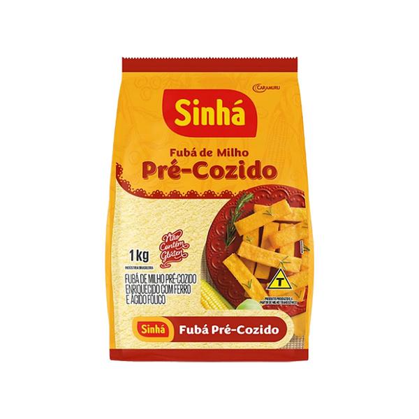 Fubá Pré-Cozido Sinhá 1kg