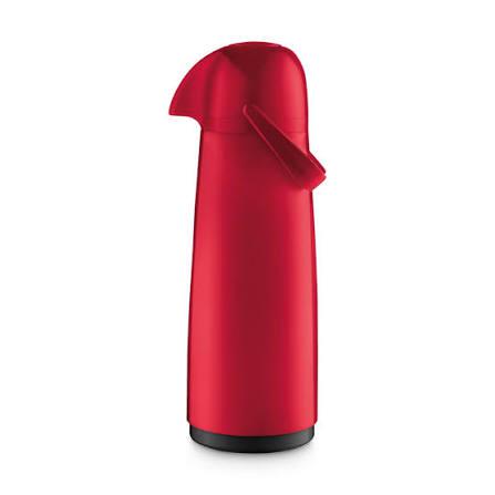 Garrafa Térmica Sanremo Expressar Plástica Vermelho 1,8L