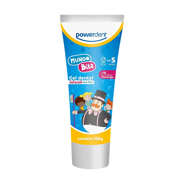 Gel Dental Powerdent 100g Mundo Bita