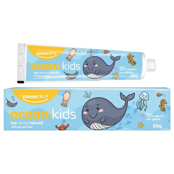 Gel Dental Powerdent 50g Kids Tutti Frutti