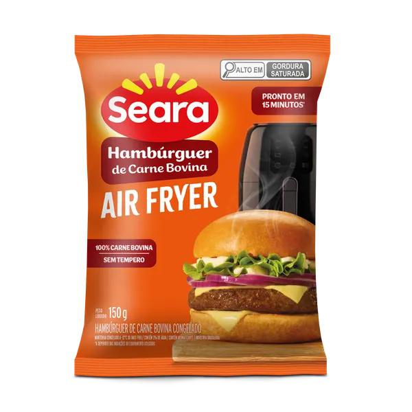 Hambúrguer Seara 150g Air Fryer Bovina