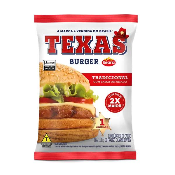 Hambúrguer Texas Burger 112g Misto