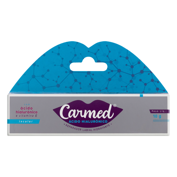 Hidratante Labial Carmed 10g Ácido Hialurônico