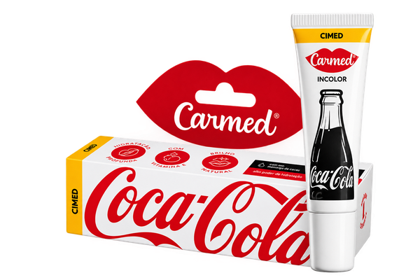 Hidratante Labial Carmed 10g Coca-Cola Incolor
