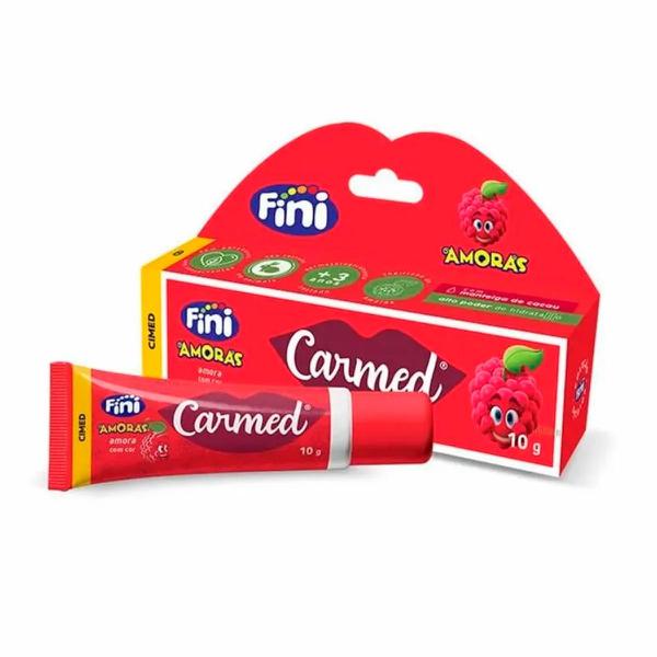 Hidratante Labial Carmed 10g Fini Amora Claro