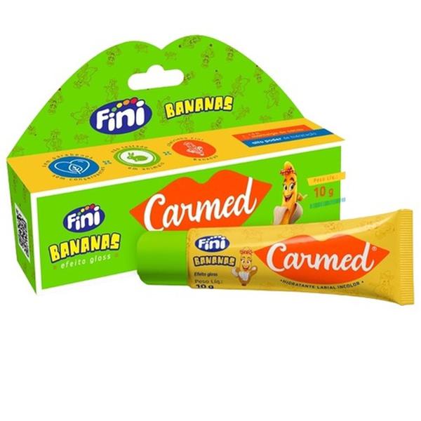 Hidratante Labial Carmed 10g Fini Bananas