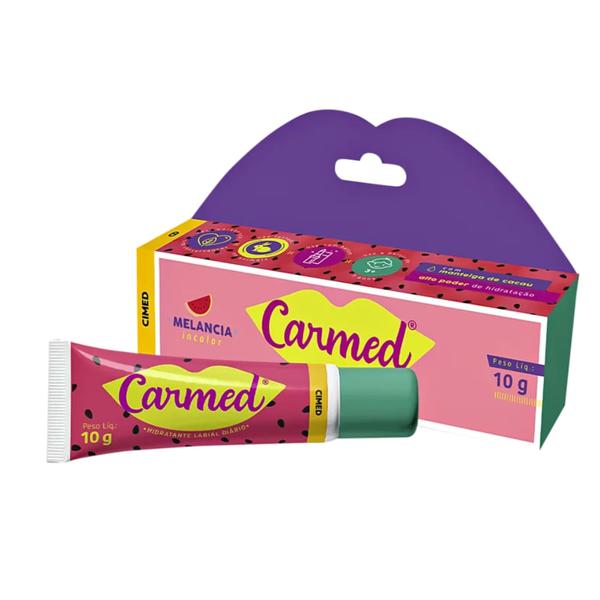 Hidratante Labial Carmed 10g Melancia