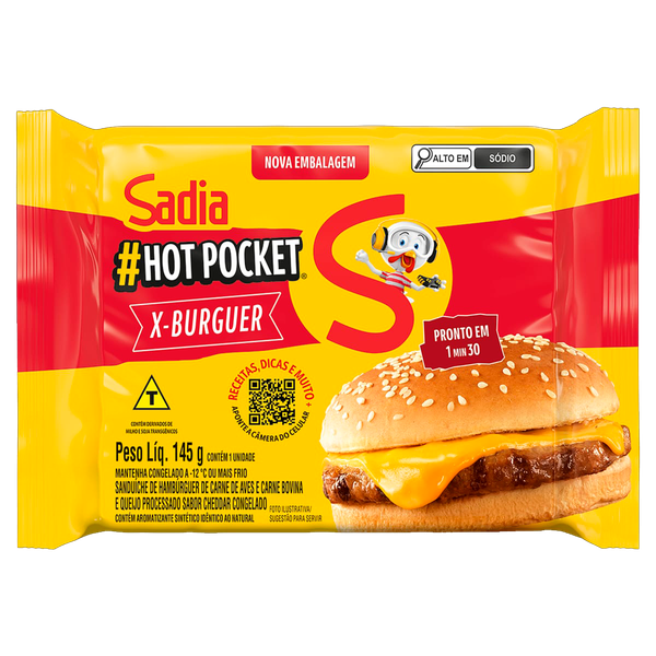 Hot Pocket Sadia 145g