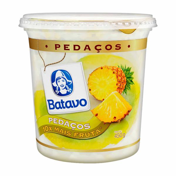 Iogurte Batavo 450g Pedaços Abacaxi
