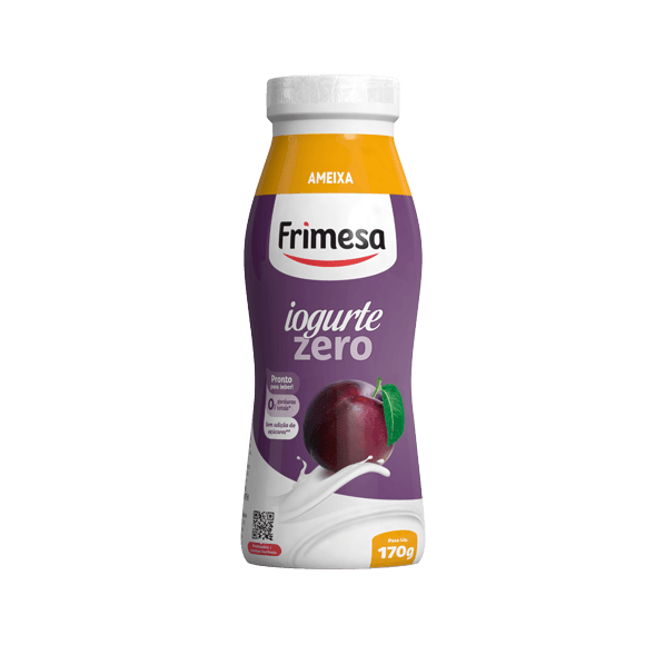 Iogurte Frimesa 170g Zero Açúcar Ameixa