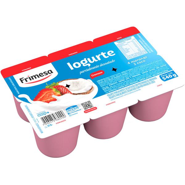 Iogurte Frimesa 540g Morango / Coco