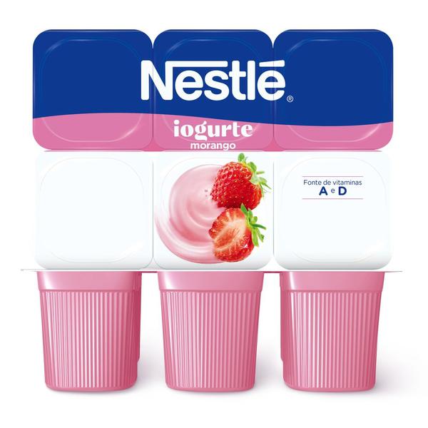 Iogurte Nestlé 510g Morango