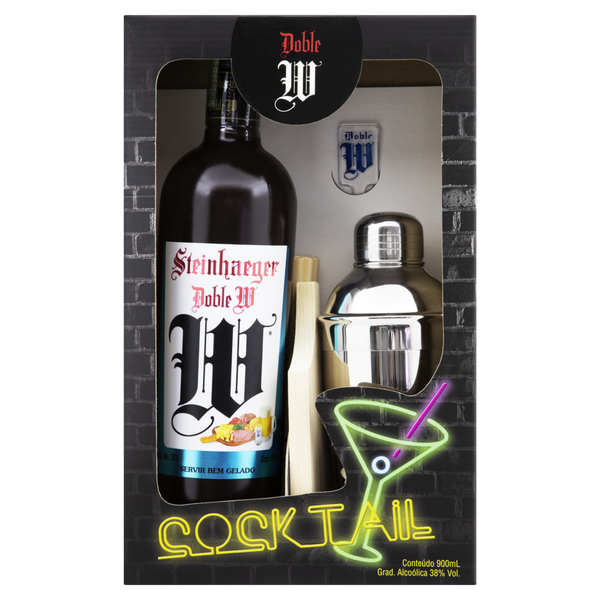 Kit Cocktail Steinhaeger Doble W 900ml