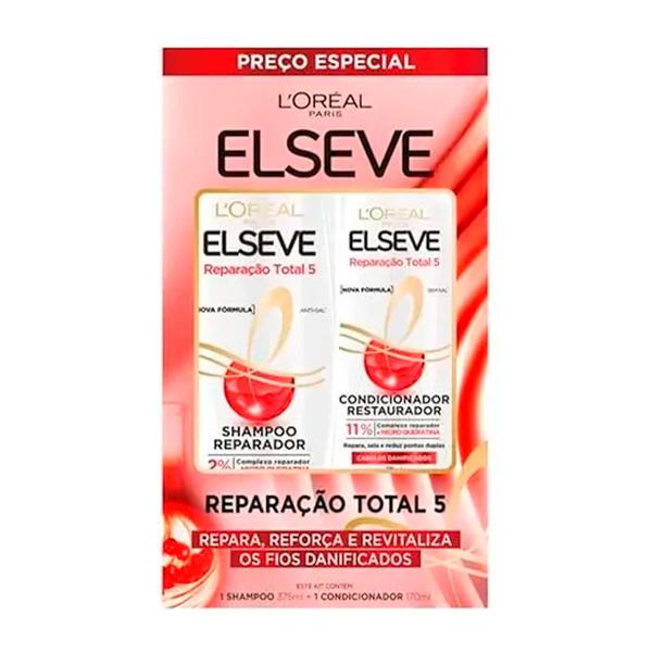 Kit Elseve Shampoo 375ml + Cond. - Extra Profundo