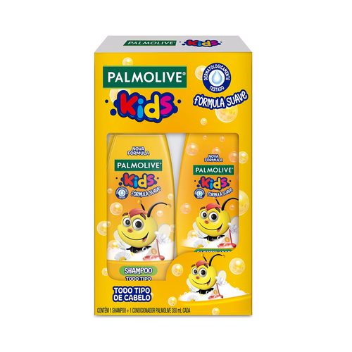 Kit Palmolive Kids Shampoo + Condicionador 350ml Abelha