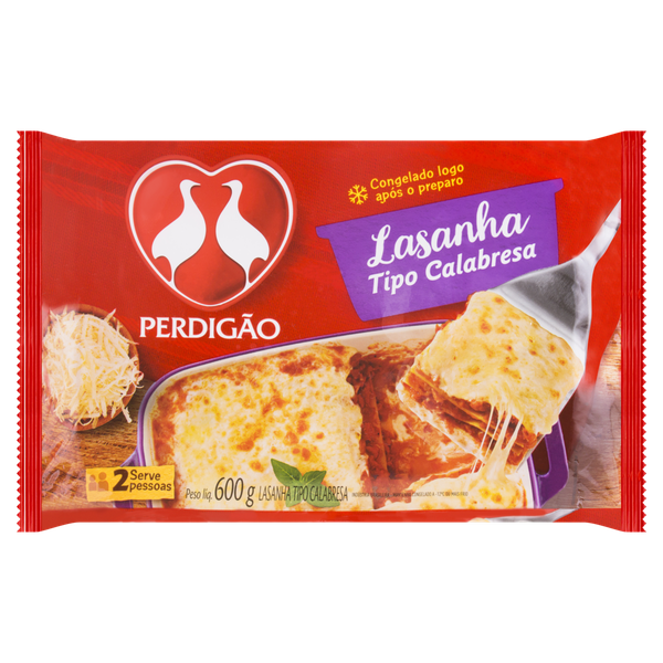Lasanha Calabresa Perdigão 600g