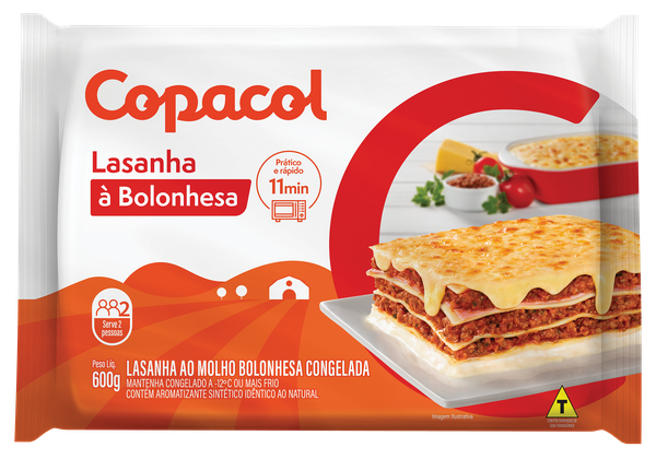Lasanha Bolonhesa Copacol 600g