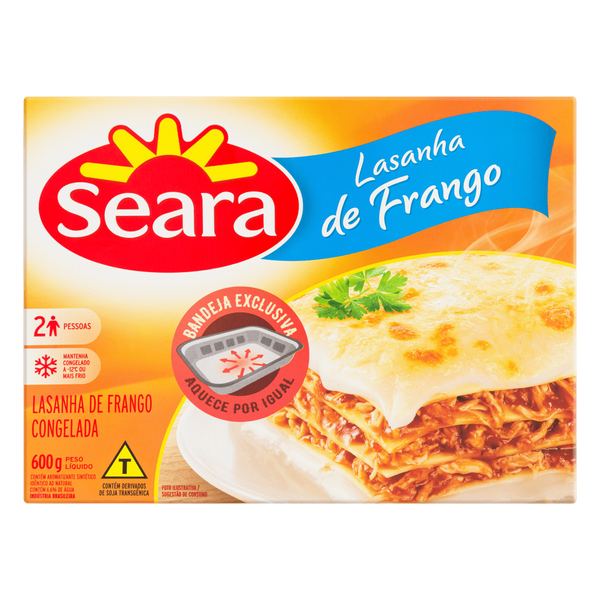Lasanha Frango Seara 600g