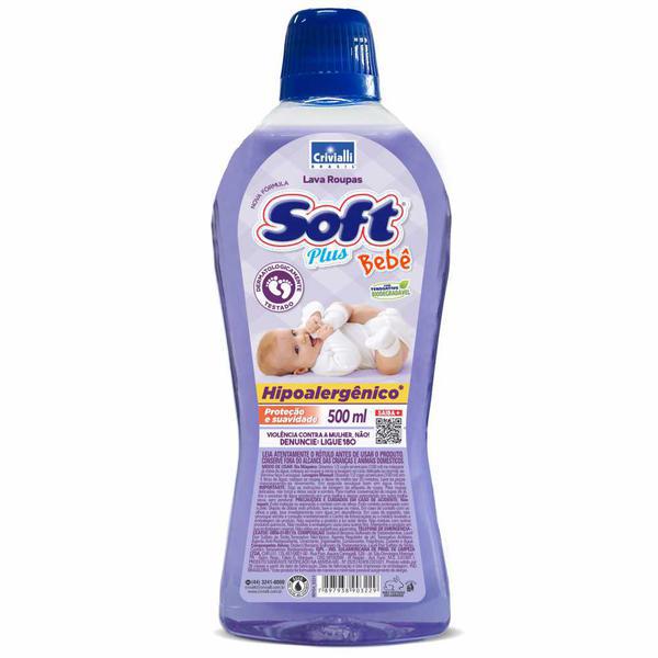 Lava Roupas Liquido Soft Plus 500ml Baby