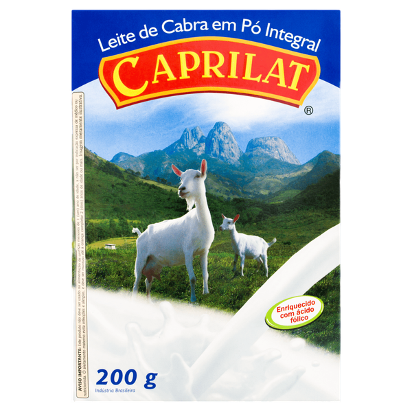 Leite Cabra em Pó Caprilat 200g Caixa