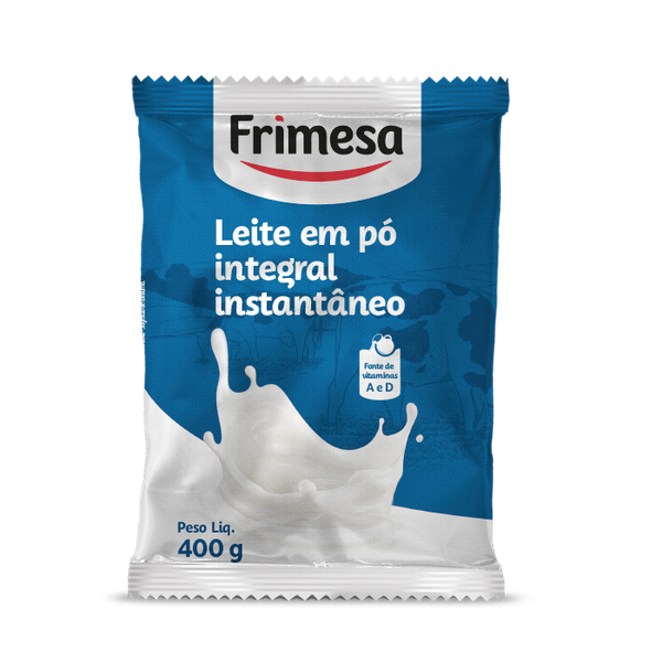 Leite em pó Frimesa 400g Instantâneo Sachet