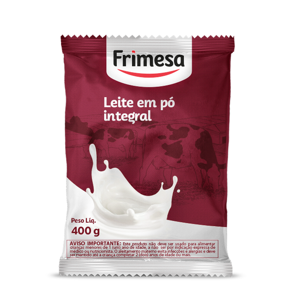 Leite em pó Frimesa 400g Sachet Integral
