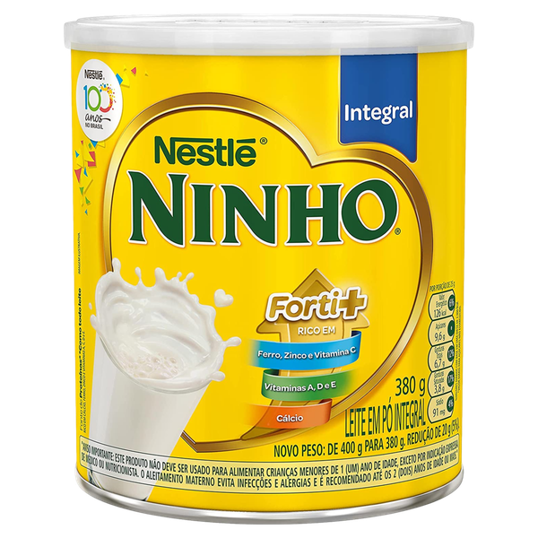 Leite em Pó Ninho 380g Integral