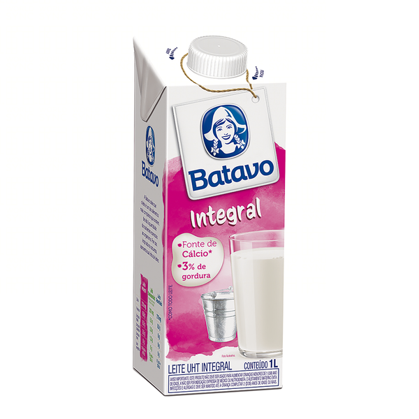 Leite Longa Vida Batavo 1L Integral